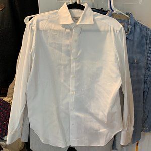 Allesandro Gherardi White Button Down Shirt